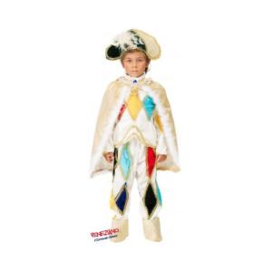 COSTUME ARLECCHINO IN VELLUTO 3 ANNI