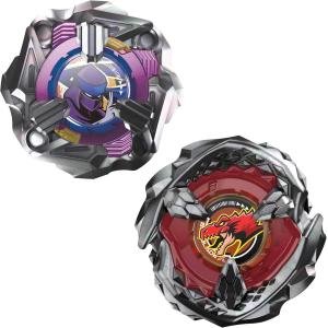 BEYBLADE X BOOSTER TROTTOLA BEAT TYRANNO 4-70Q KNIFE SHINOBI 4-80HN