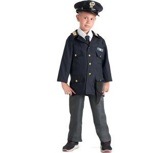 COSTUME BAMBINO POLIZIOTTO TAGLIA 5-7 ANNI