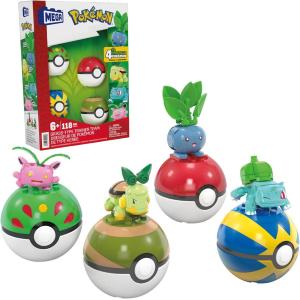 POKEMON SET POKEBALL SQUADRA DI TIPO ERBA