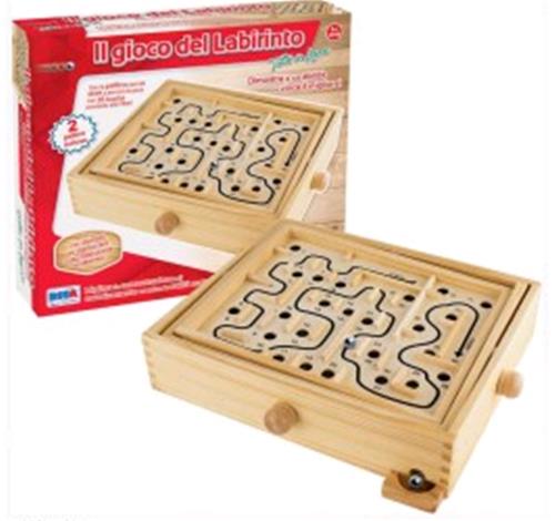 gioco labirinto legno