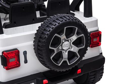 Auto Elettrica Macchina per Bambini 2 Posti Jeep Wrangler Rubicon 12V con  Telecomando