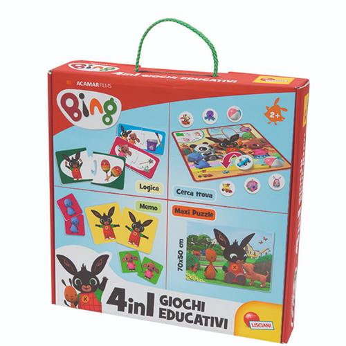 Prodotto: POS190167 - LISCIANI - BING 4 IN 1 GIOCHI EDUCATIVI - GIOCHERIA