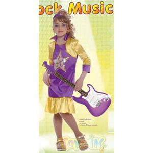 COSTUME ANNA ROCK GUITAR MIS. 6-8 ANNI