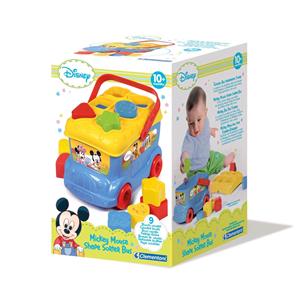 DISNEY BABY TOPOLINO BUS INSERIMENTO FORME - SHAPE SORTER BUS