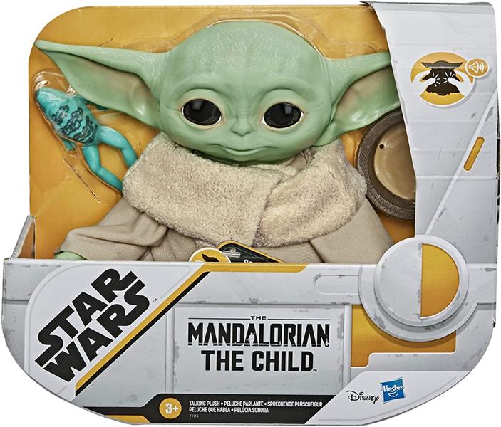 Prodotto: HAS-F1115 - STAR WARS - BABY YODA PELUCHE PARLANTE THE  MANDALORIAN - HASBRO