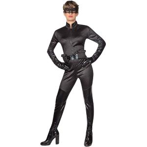 COSTUME CATWOMAN ADULTA TAGLIA S 38-40 GATTA NERA