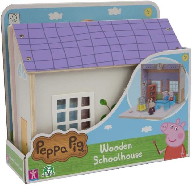 Prodotto: GPZ-PPC67000 - PEPPA PIG SCUOLA LEGNO C/1 PERS. - GIOCHI PREZIOSI