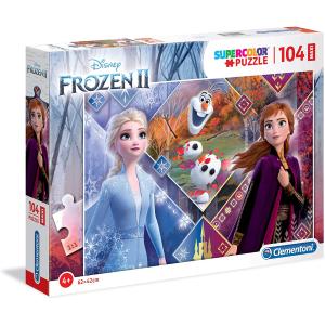 PUZZLE 104 PZ SUPER COLOR FROZEN 2