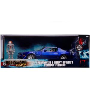 IT 1977 PONTIAC FIREBIRD + PERSONAGGIO 1:24