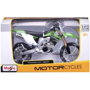 MOTOCROSS KAWASAKI KX 450F IN SCALA 1:12 