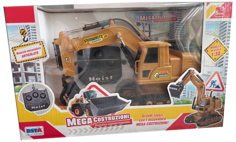 27818 Toys Garden ESCAVATORE: Il Giocattolo di Costruzione Realistico per  Piccoli Ingegneri dai 3 Anni in su – Full Toys