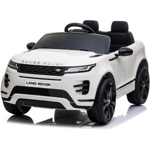 AUTO CON RADIOCOMANDO EVOQUE RANGE  ROVER 12V BIANCA