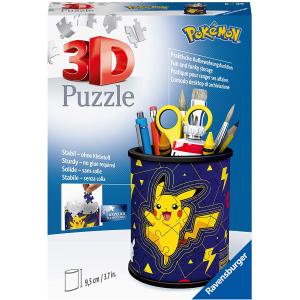 3D PUZZLE PORTAPENNE POKEMON