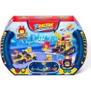 T-RACERS - PLAYSET TURBO CRANE