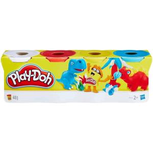 PLAYDOH VASETTI 4PZ CLASSIC COLORI ASSORTITI 448G