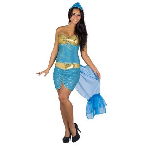 COSTUME SIRENA SIRENETTA ARIEL MIS M    