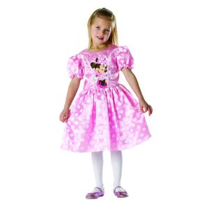 COSTUME MINNIE ROSA CLASSIC TAGLIA S 3-4 ANNI