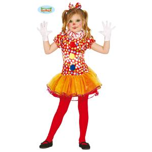 COSTUME CLOWN TAGLIA 7-9 ANNI