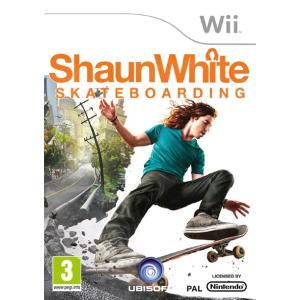 WII SHAUN WHITE SKATEBOARDING
