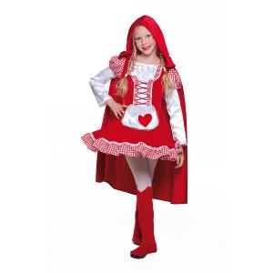 COSTUME CAPPUCCETTO ROSSO BAMBINA 7/8 ANNI