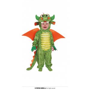 COSTUME BABY DRAGO DRAGHETTO DRAGON TAGLIA 12-18 MESI