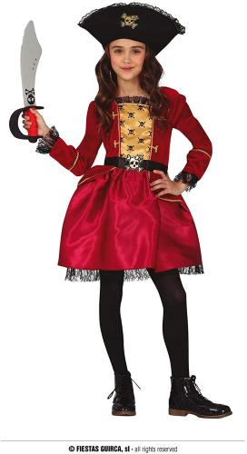 Prodotto: GUI-83347N - COSTUME PIRATA BAMBINO TAGLIA 5-6 ANNI - GUIRCA