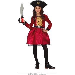 COSTUME PIRATESSA TAGLIA 5-6 ANNI