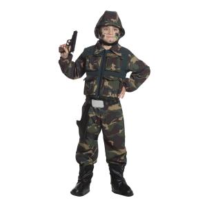 COSTUME SPECIAL FORCE MILITARE 5-6 ANNI SOLDATO