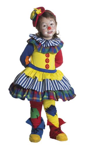 Prodotto: FAN-58160-2 - COSTUME CLOWNETTA BABY - 1/2 ANNI - FANCY MAGIC