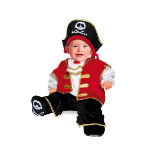 VENEZIANO Novidea Costume Vestito Carnevale Bambino Baby Pirata dei Caraibi  Corsaro 12 18 24 Mesi 1 2 Anni : : Giochi e giocattoli