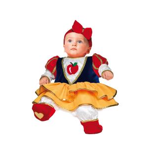 COSTUME BIANCANEVE PICCOLA PRINCIPESSA DEL BOSCO SUPERBABY 3/6 MESI