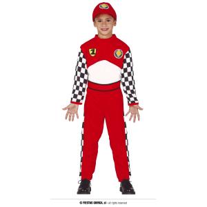 COSTUME FORMULA 1 PILOTA TAGLIA 7-9 ANNI