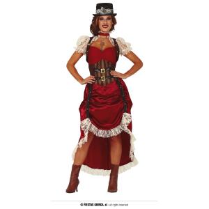 COSTUME STEAMPUNK GOTICA ADULTA TAGLIA M 38-40