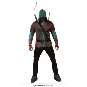 COSTUME ARCIERE ROBIN HOOD ARROW TAGLIA M 48-50