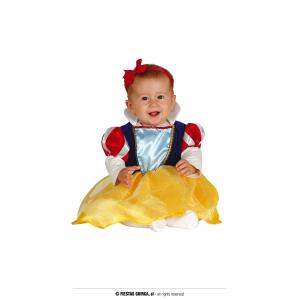 COSTUME BABY PRINCIPESSA DEI BOSCHI 18-24 MESI BIANCANEVE