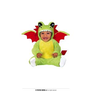 COSTUME DRAGO DRAGON DRAGHETTO TAGLIA 12-18 MESI