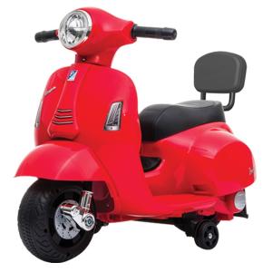 MOTO ELETTRICA PIAGGIO VESPA GTS PICCOLA ROSSA 6V