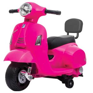 MOTO ELETTRICA PIAGGIO VESPA GTS PICCOLA ROSA 6V