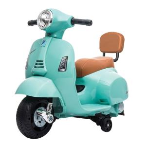 MOTO ELETTRICA PIAGGIO VESPA GTS PICCOLA AZZURRO 6V