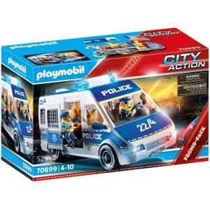 PLAYMOBIL CITY ACTION FURGONE DELLA POLIZIA PROMO PACK