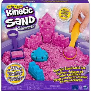 KINETIC SAND PLAYSET CASTELLO DI SABBIA SHIMMER ROSA