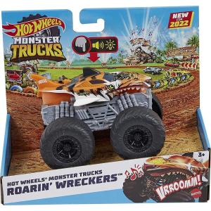 HOT WHEELS - MONSTER TRUCKS 1:43 DEMOLITORE RUGGENTE TIGER SHARK