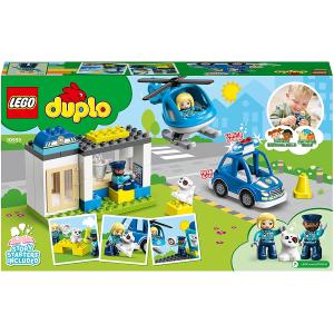 LEGO DUPLO - STAZIONE DI POLIZIA ED ELICOTTERO 