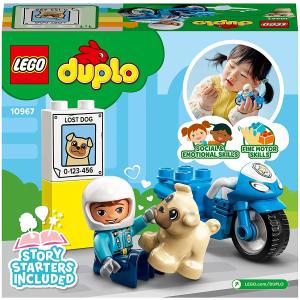 LEGO DUPLO MOTOCICLETTA DELLA POLIZIA