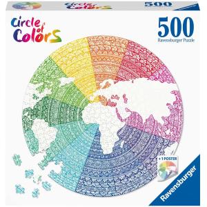 PUZZLE 500 PZ CIRCLE ROTONDI- MANDALA