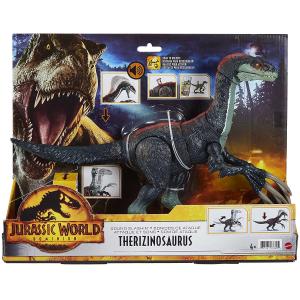 JURASSIC WORLD 3 ATTACCO TAGLIENTE THERIZINOSAURUS SOUND SLASHIN'