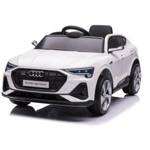 AUTO ELETTRICA AUDI E-TRON SPORTBACK BIANCA 12V CON RADIOCOMANDO