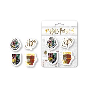 STATIONARY SET 4 PZ GOMMA HARRY POTTER