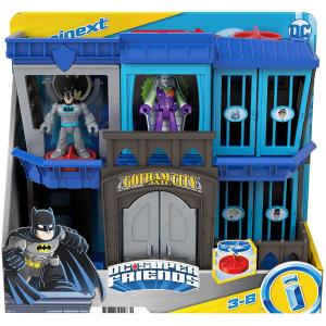 IMAGINEXT – DC SUPER FRIENDS PRIGIONE DI GOTHAM CITY PLAYSET PRIGIONE CON PERSONAGGI DI BATMAN E JOKER